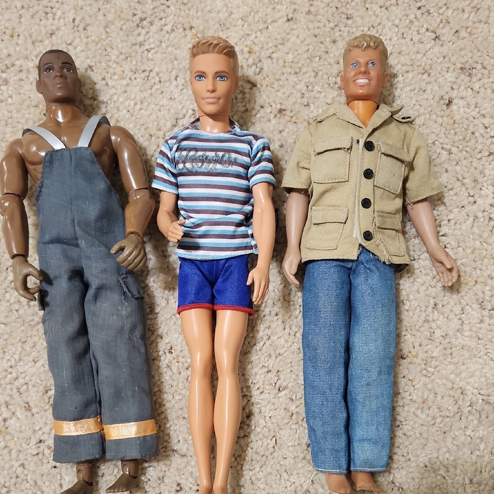 Ken Fashionistas, New Kids On The Block Joey, And African American Dolls